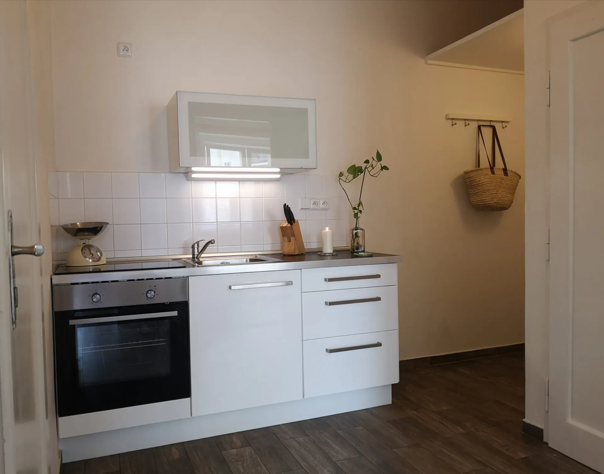 Byt po rekonstrukci 2kk do vnitrobloku se sklepem a balkonem