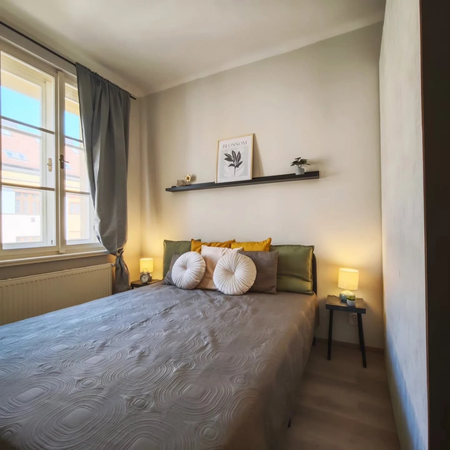 Ložnice po homestagingu